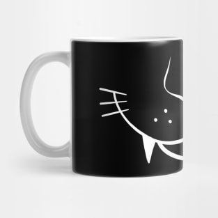 Sarcastic Cat Face Mug